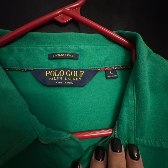 Polo Golf by Ralph Lauren Classic Green Polo Shirt - Picture 7 of 7